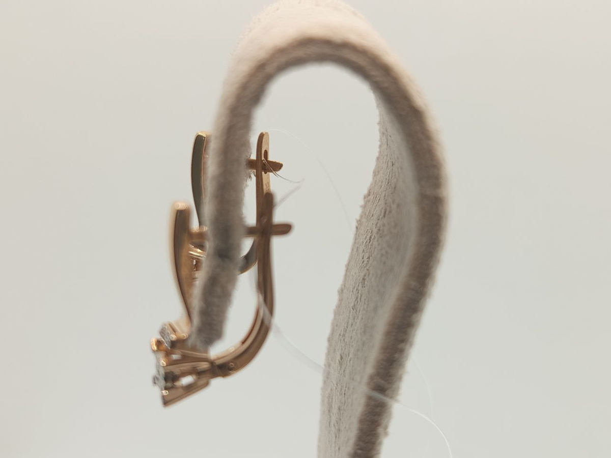 СЕРЬГИ БРИЛЛИАНТ (Au 585)