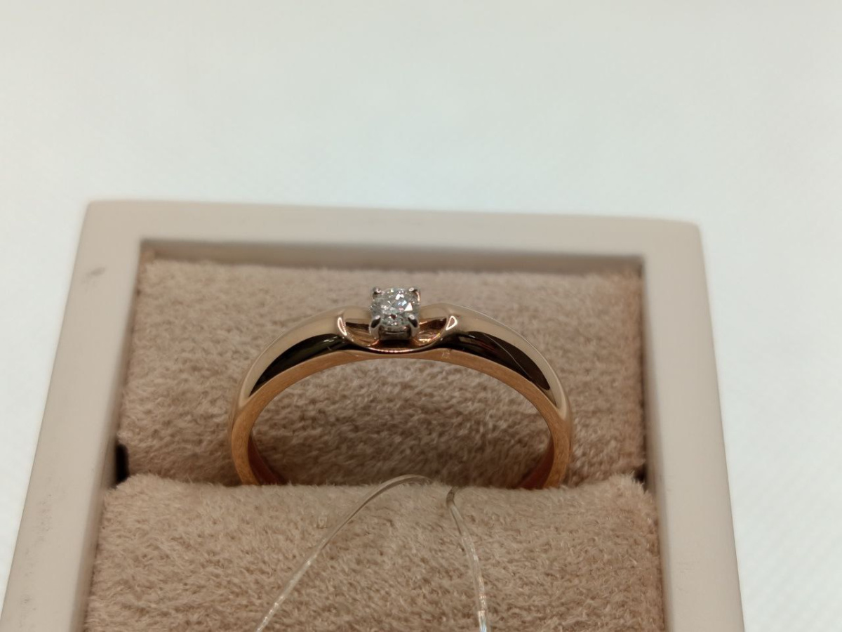 КОЛЬЦО БРИЛЛИАНТ (Au 585)