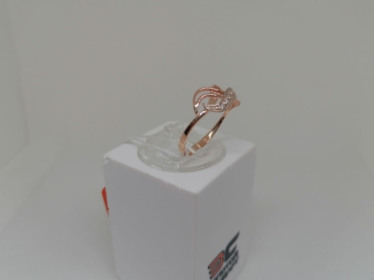 КОЛКМИ585 КОЛЬЦО С КАМНЯМИ (Au 585)