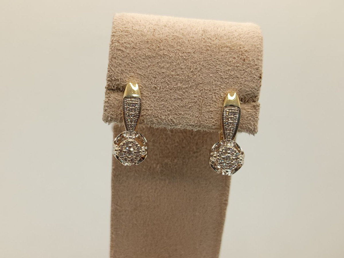 СЕРЬГИ БРИЛЛИАНТ (Au 585)