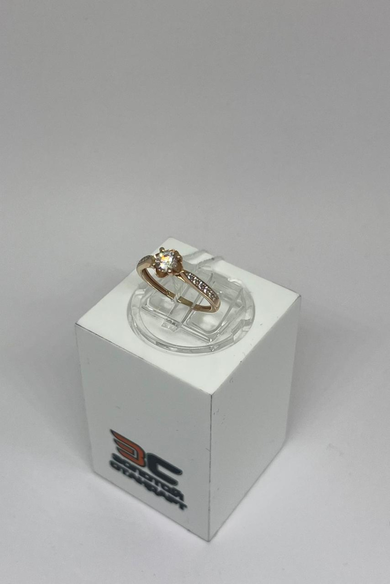 КОЛКМИ585 КОЛЬЦО С КАМНЯМИ (Au 585)