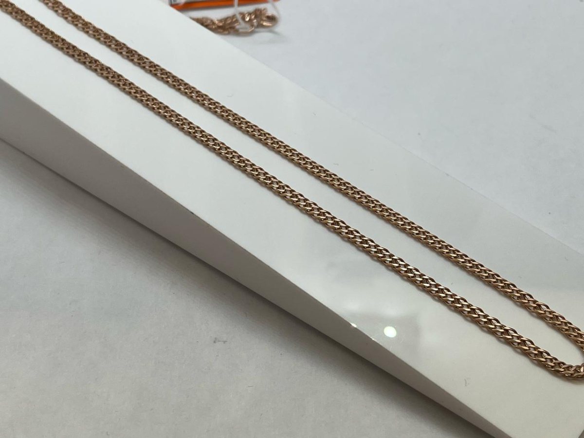 ЦЛР2585 ЦЕПЬ ПОЛНОВЕСНАЯ Ромб двойной (Au 585)