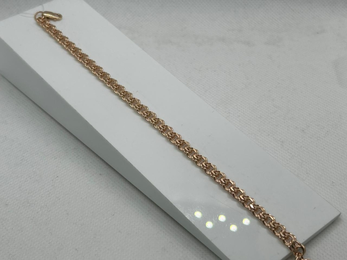 НБ 12-316ПГ БРАСЛЕТ ПУСТОТЕЛЫЙ (Au 585)