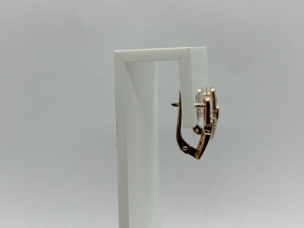 СЕРЬГИ С КАМНЯМИ (Au 585)