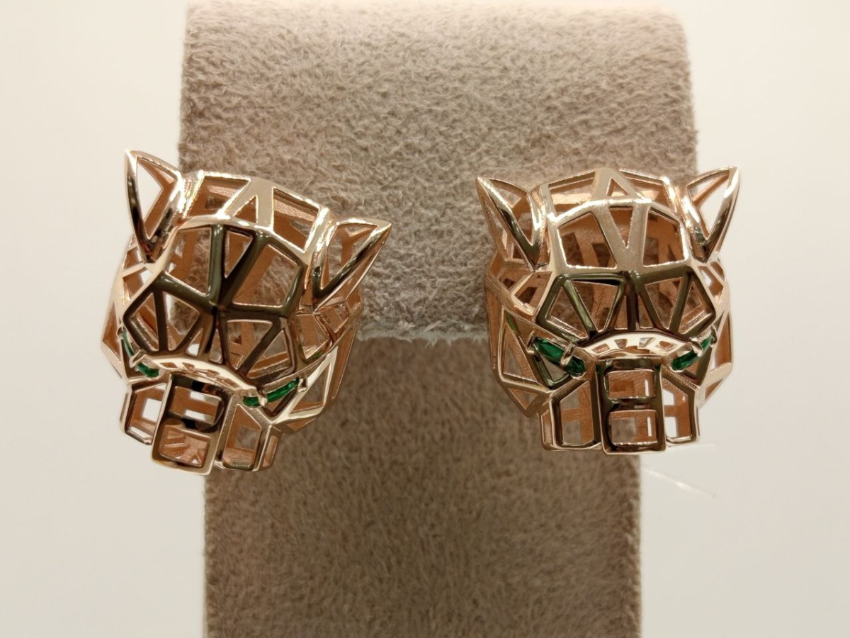 СЕРЬГИ С КАМНЯМИ (Au 585)