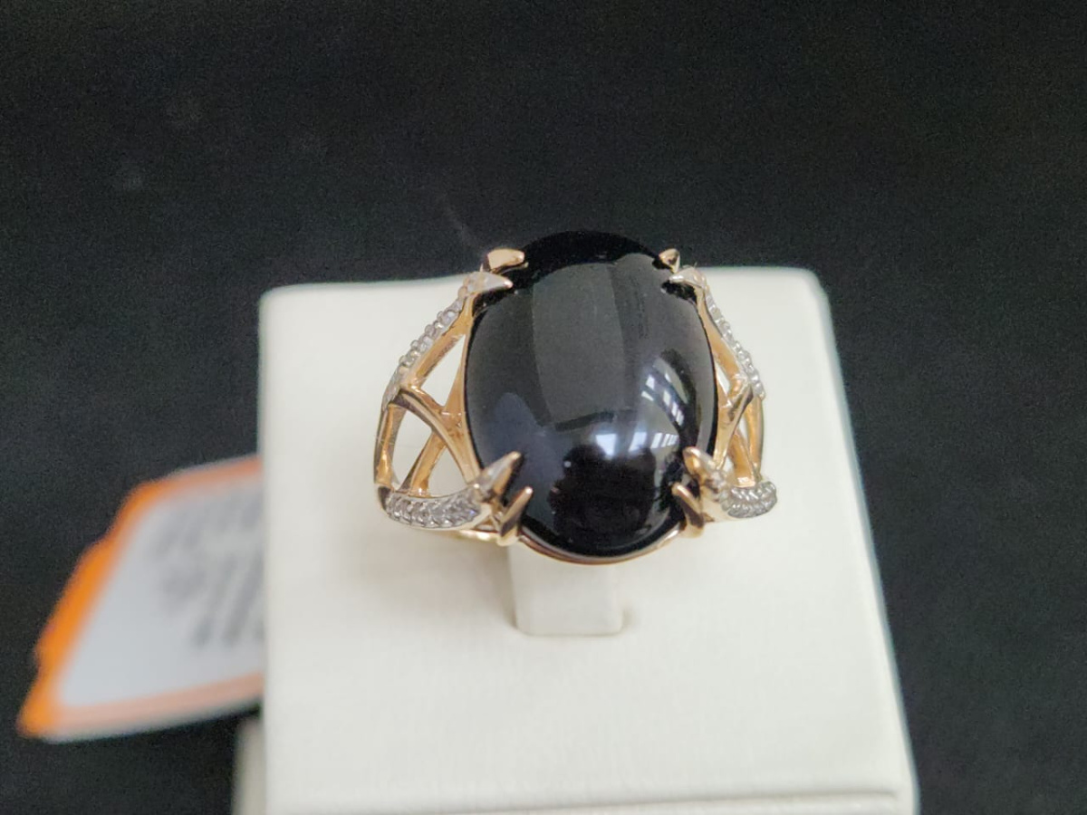 КОЛКМИ585 КОЛЬЦО С КАМНЯМИ (Au 585)