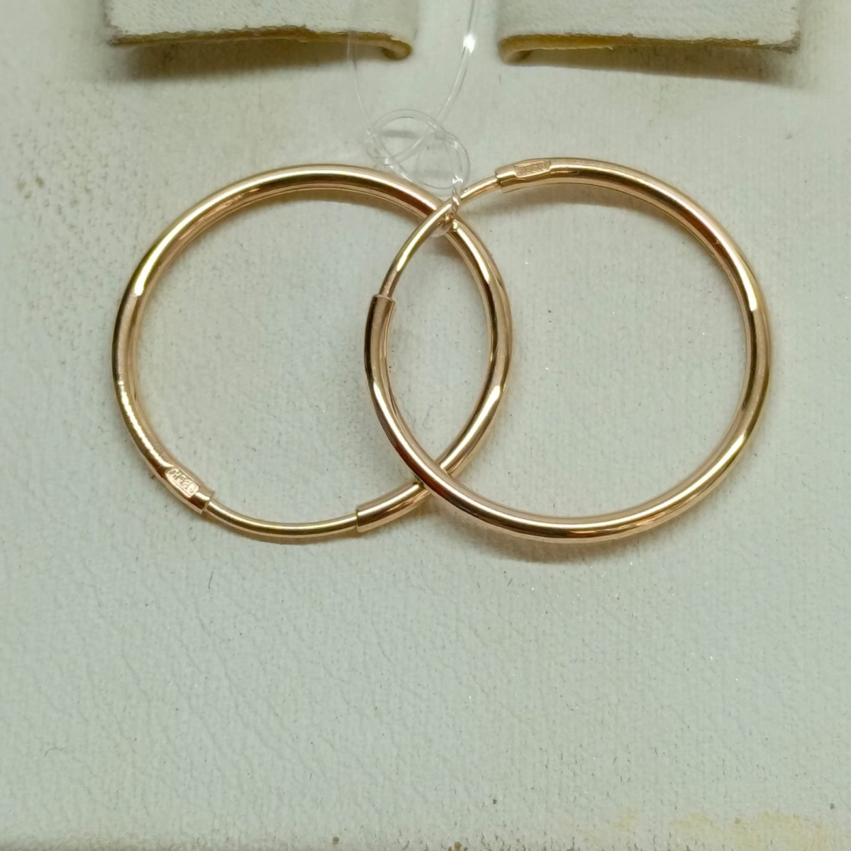 СЕРЬГИ КОНГО без камня (Au 585)