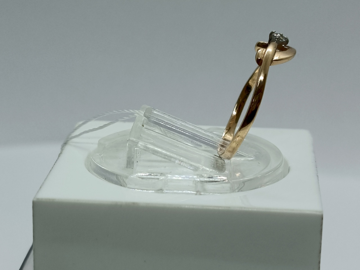 КОЛЬЦО С КАМНЕМ (Au 585)