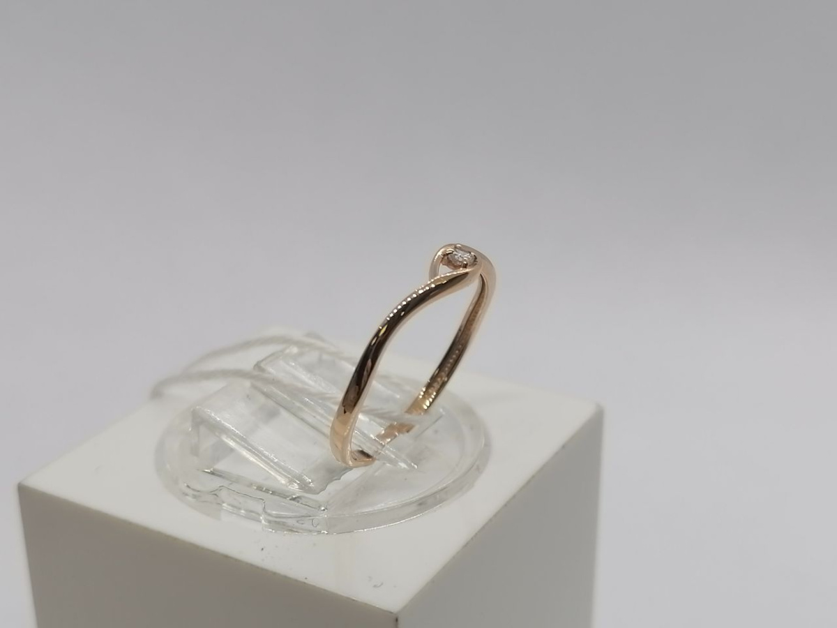 КОЛКМ585 КОЛЬЦО С КАМНЕМ (Au 585)