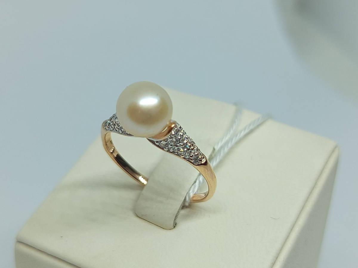 КОЛКМИ585 КОЛЬЦО С КАМНЯМИ (Au 585)