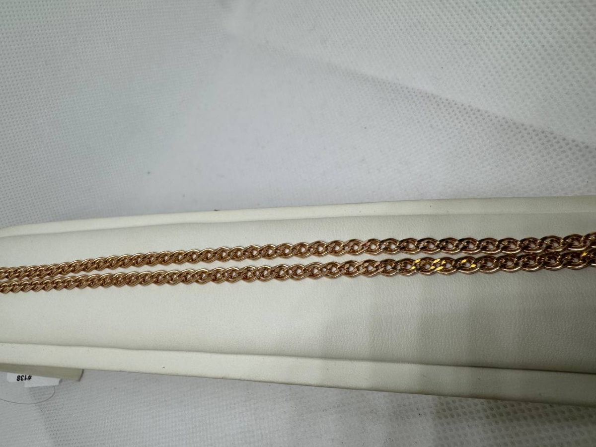 ЦЕПЬ ПУСТОТЕЛАЯ Нона (Au 585)