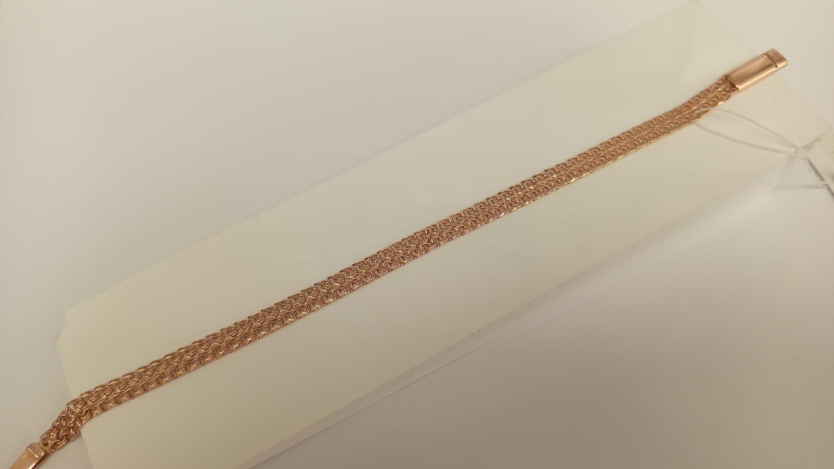 БРАСЛЕТ ПОЛНОВЕСНЫЙ Рамзес (Au 585)