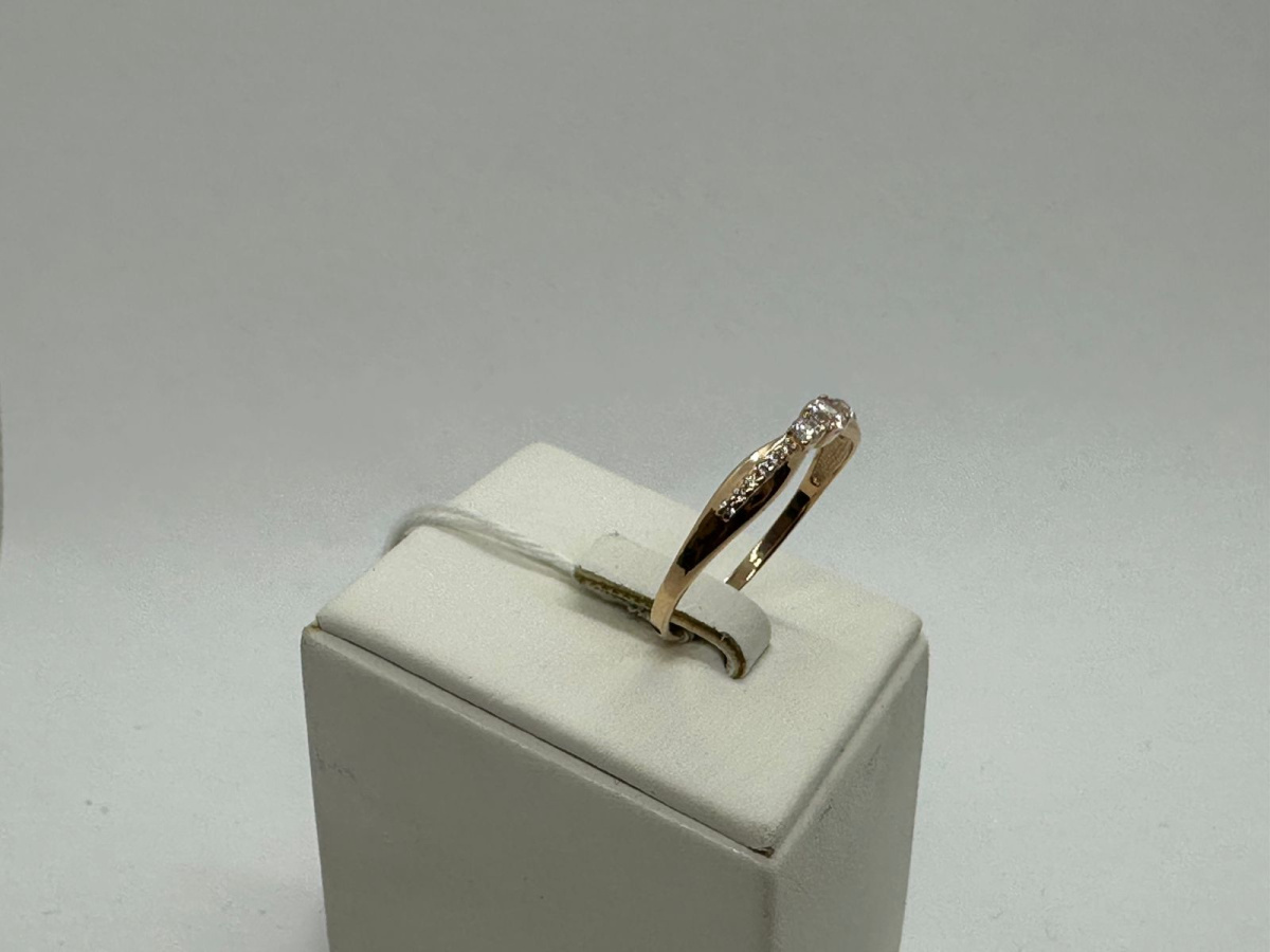 КОЛКМИ585 КОЛЬЦО С КАМНЯМИ (Au 585)