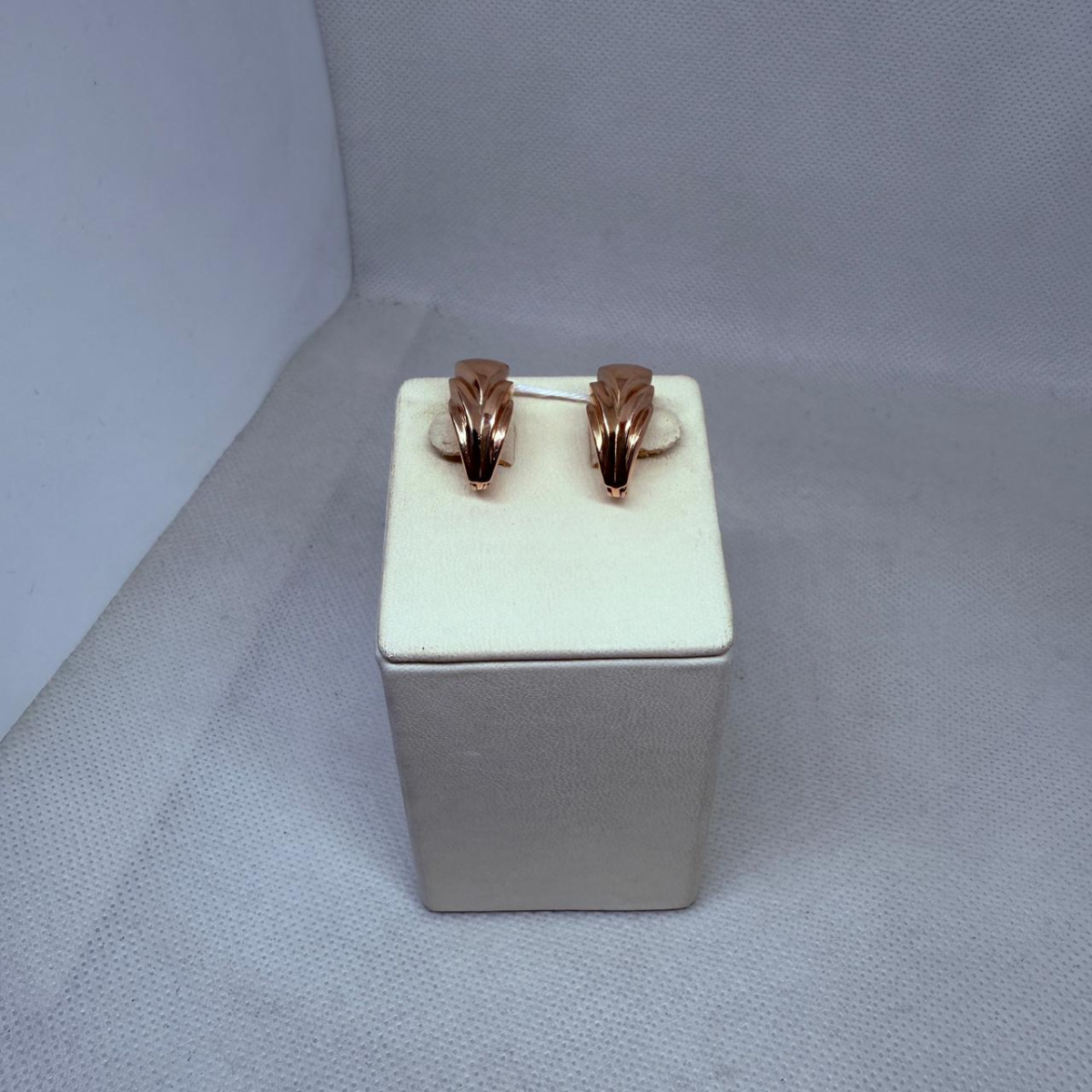 СБКМ585 СЕРЬГИ БЕЗ КАМНЯ (Au 585)