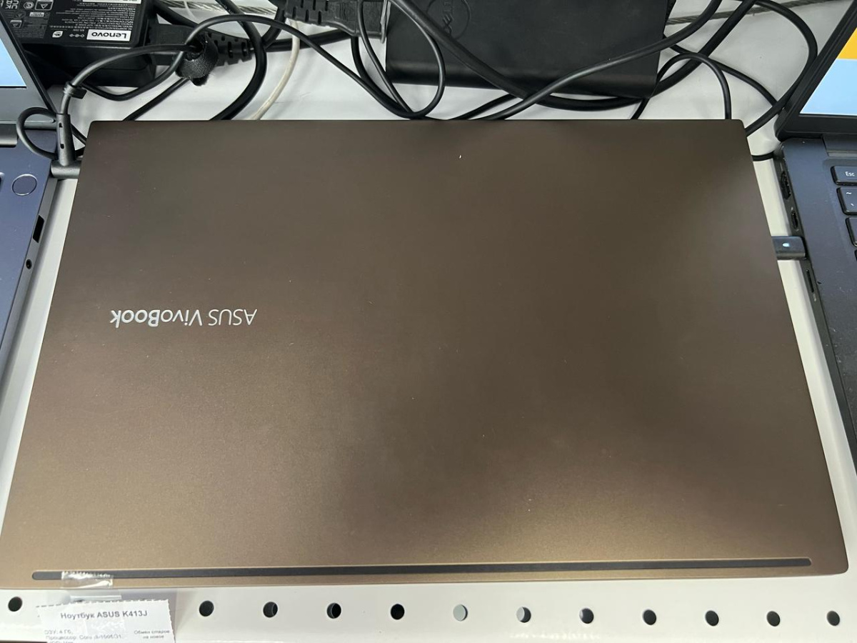 Ноутбук ASUS K413J; Core i3-1005G1, Intel UHD Graphics, 4 Гб, 240 Гб, Нет