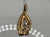 ПОДКМИ585 ПОДВЕСКА С КАМНЯМИ (Au 585)