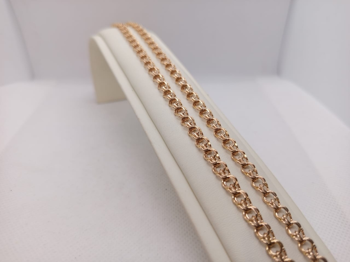 ЦЕПЬ ПОЛНОВЕСНАЯ Бисмарк (Au 585)