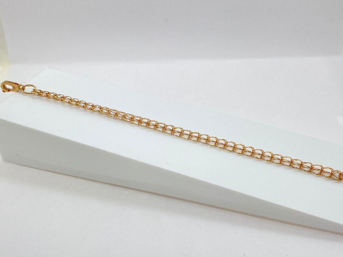 БРАСЛЕТ ПОЛНОВЕСНЫЙ Итальянка (Au 585)