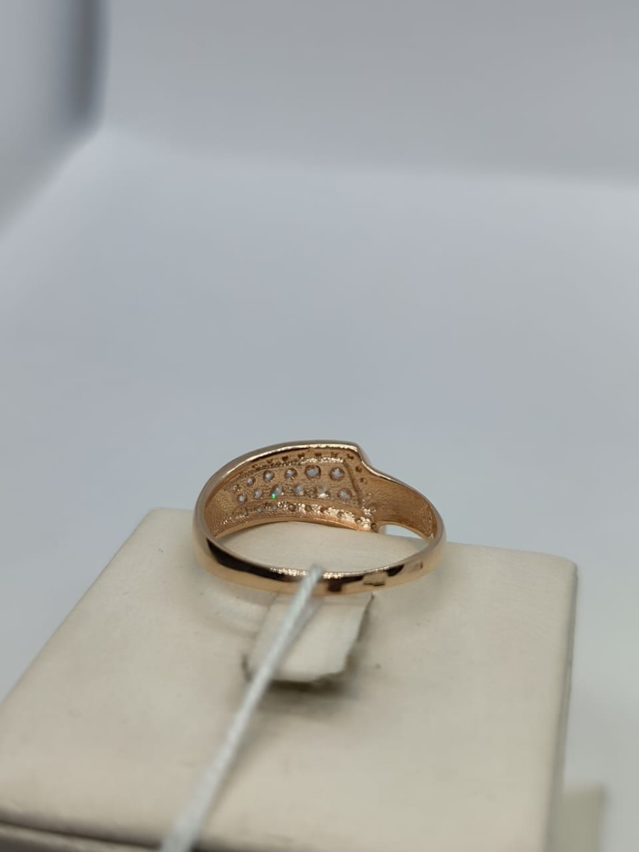 КОЛКМИ585 КОЛЬЦО С КАМНЯМИ (Au 585)