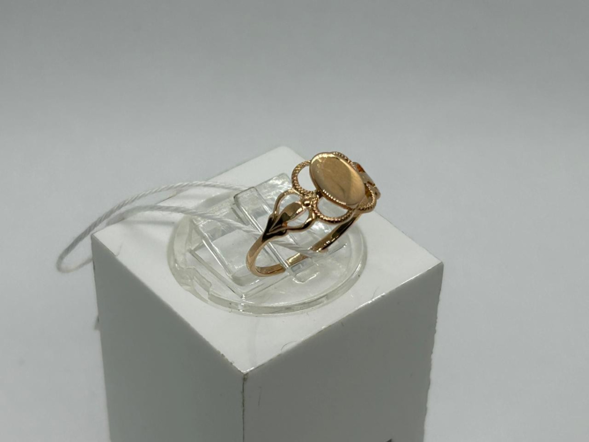 КОЛБКМ585 КОЛЬЦО БЕЗ КАМНЯ (Au 585)