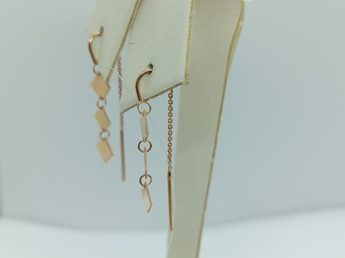 СЕРЬГИ ПРОДЕВКИ (Au 585)