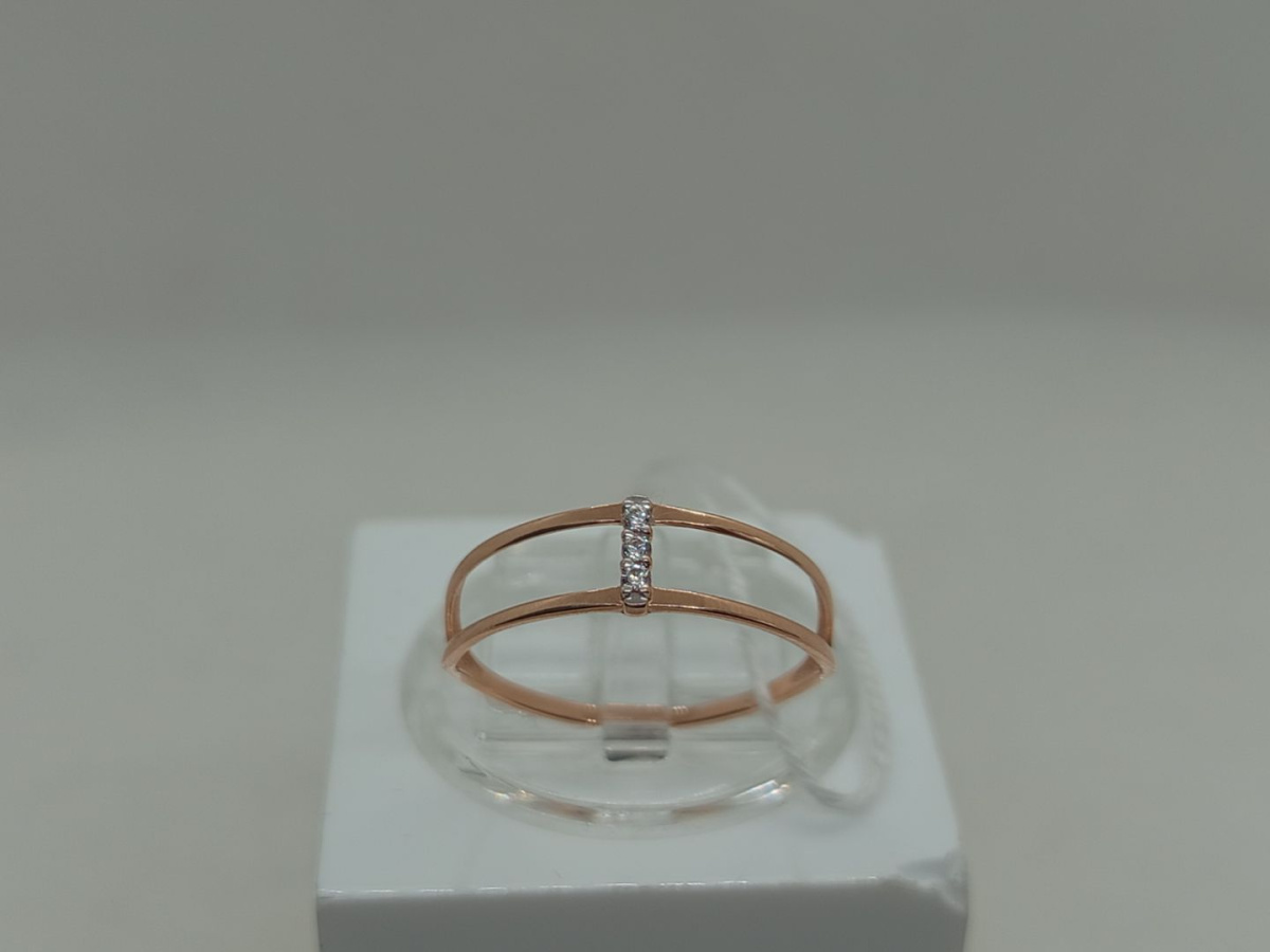 КОЛКМИ585 КОЛЬЦО С КАМНЯМИ (Au 585)