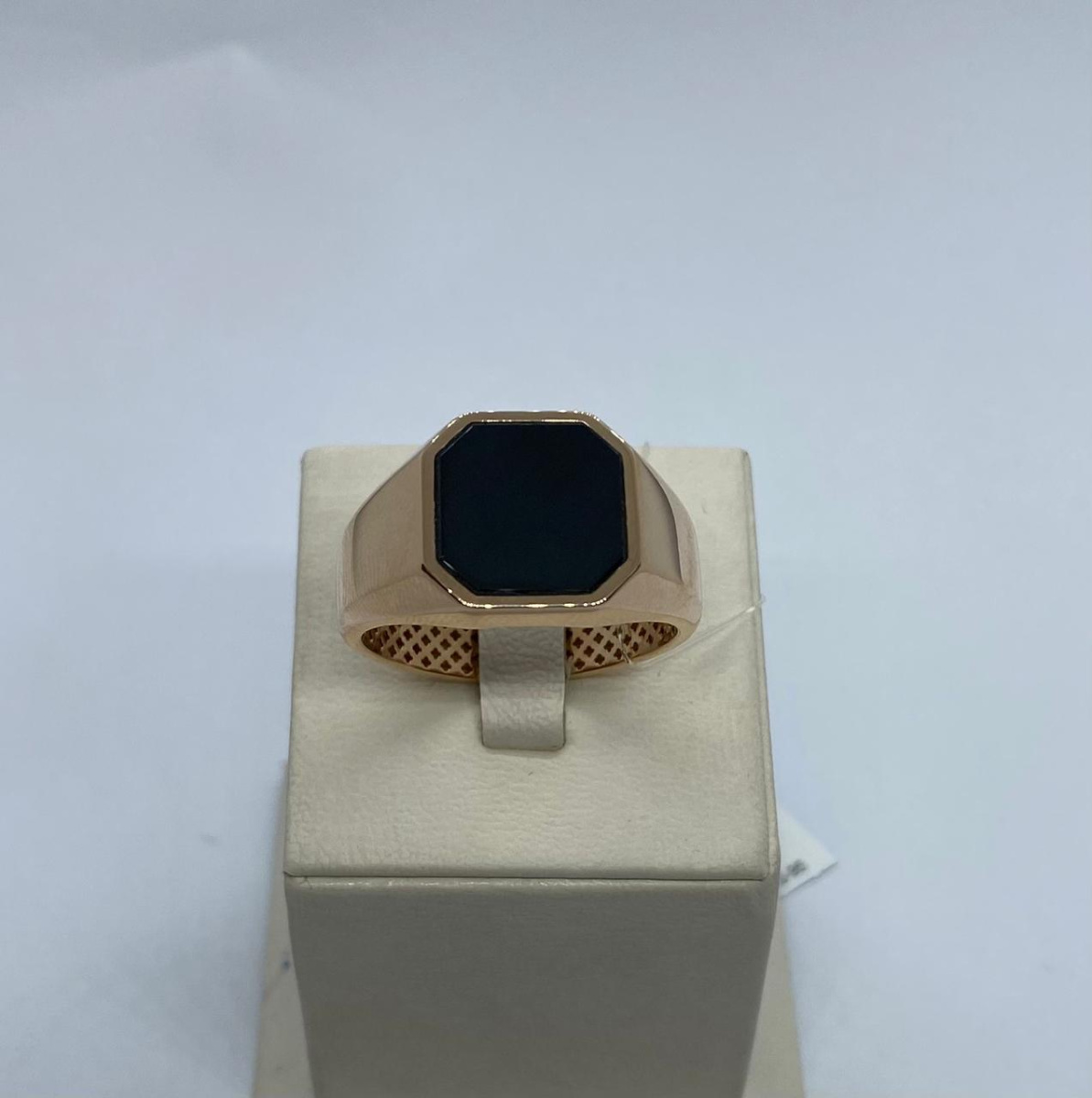 КОЛЬЦО ПЕЧАТКА оникс (Au 585)