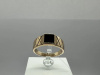КОЛЬЦО ПЕЧАТКА с камнем (Au 585)