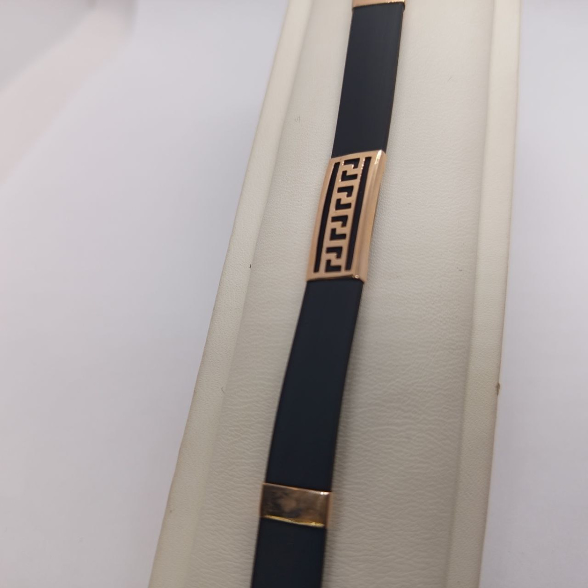 БРАСЛЕТ КАУЧУК со вставками (Au 585)