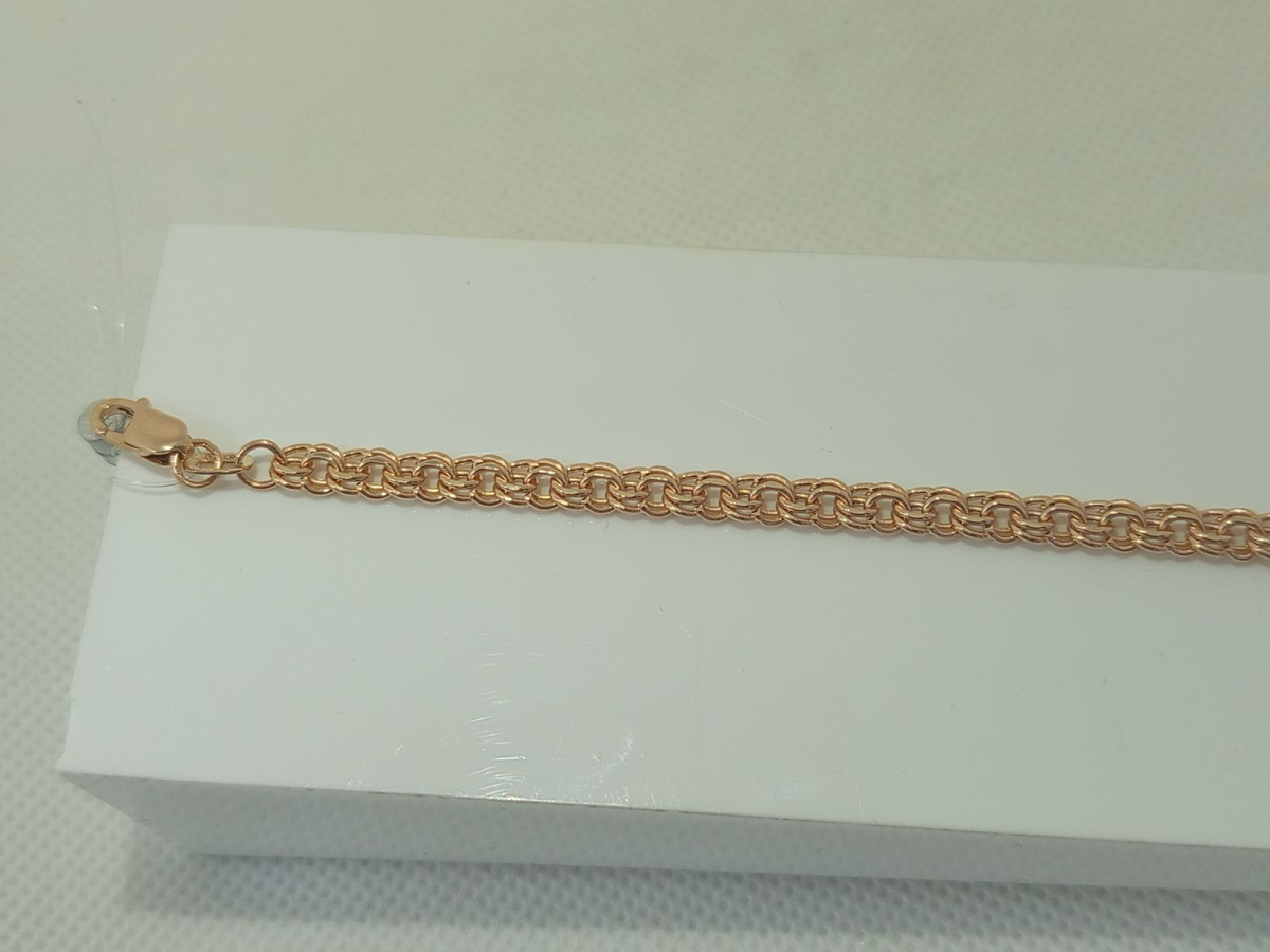 НБ 12-316ПГ БРАСЛЕТ ПУСТОТЕЛЫЙ (Au 585)