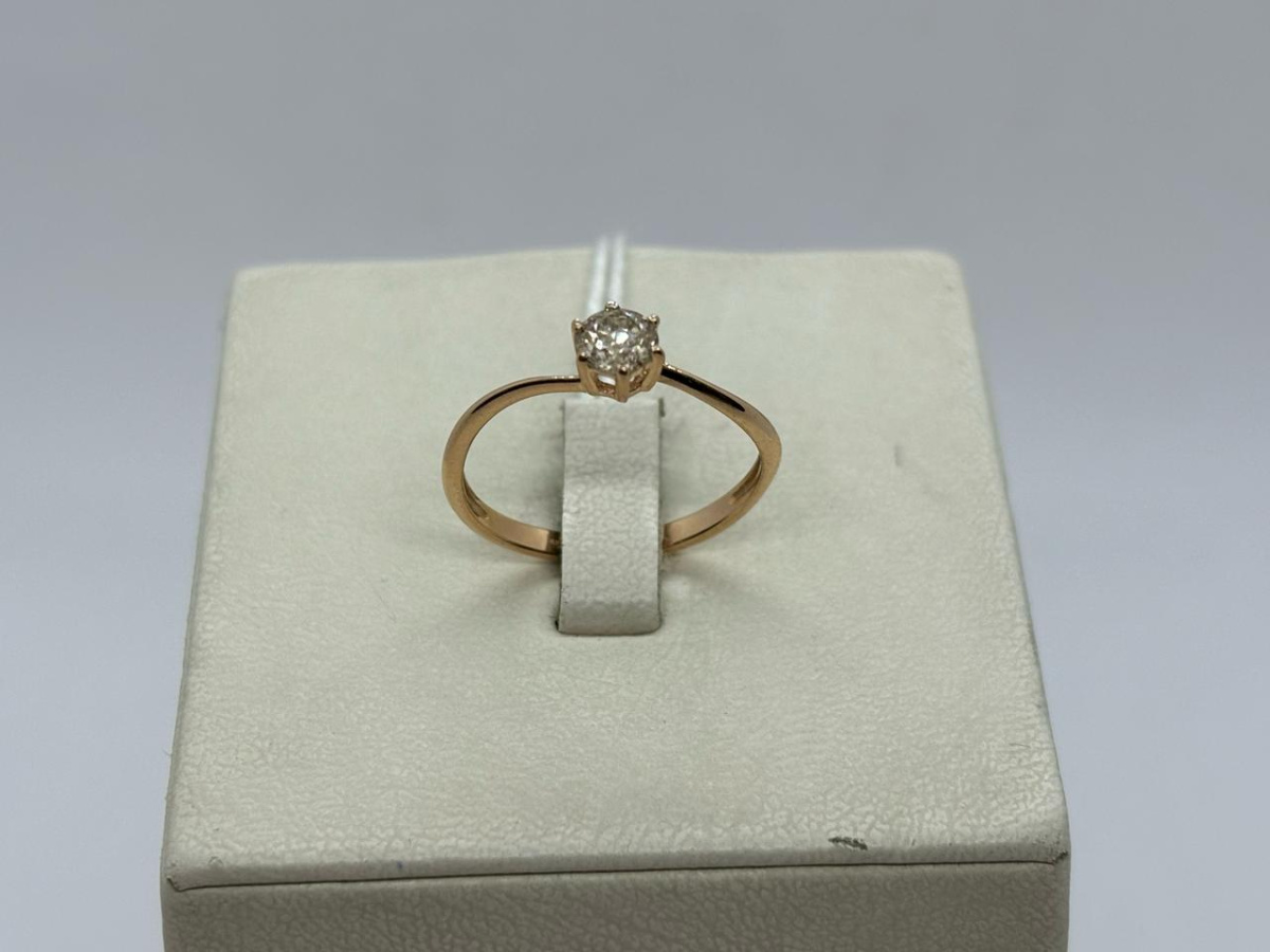 КОЛЬЦО БРИЛЛИАНТ Au 585