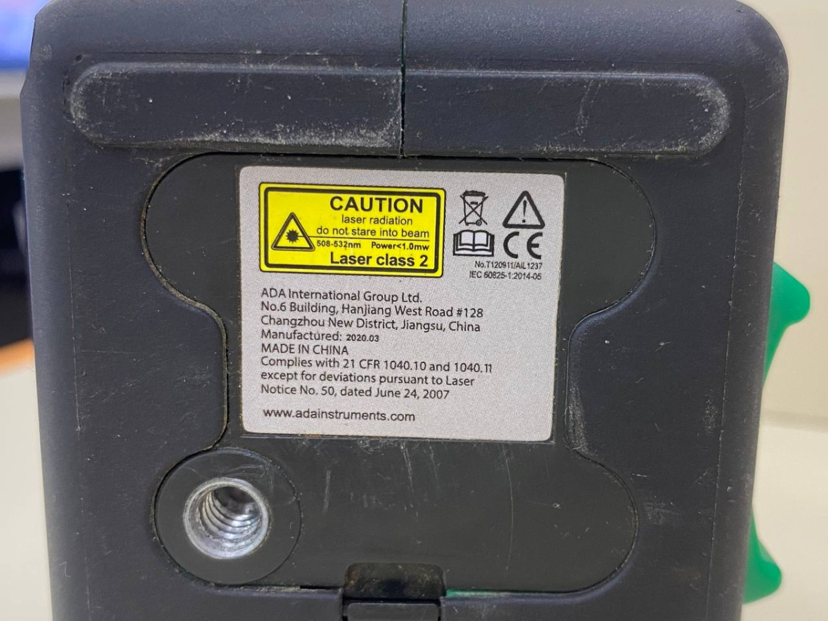 Нивелир ADA CUBE 360 Green