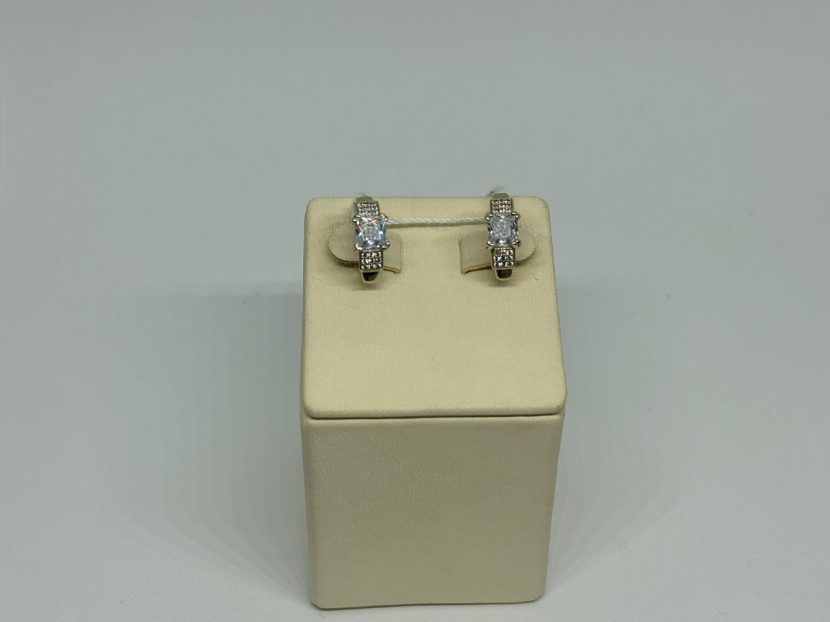 СЕРЬГИ С КАМНЯМИ (Au 585)