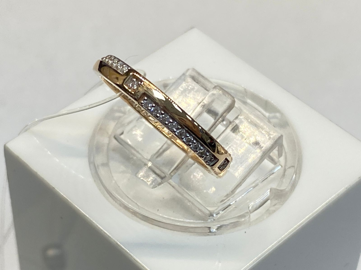 КОЛЬЦО С КАМНЯМИ (Au 585) КОЛЬЦО С КАМНЯМИ (Au 585)