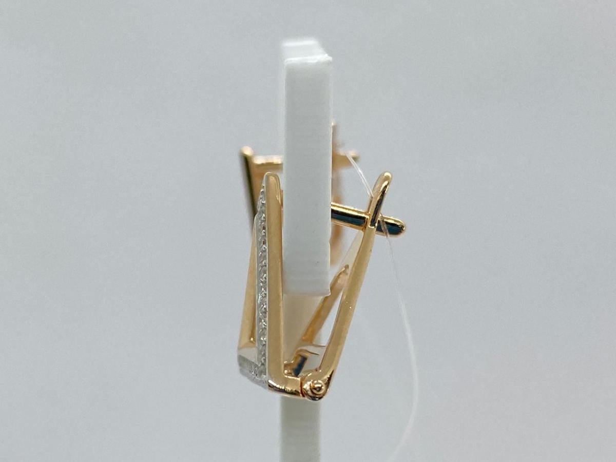 СЕРЬГИ БРИЛЛИАНТ (Au 585)