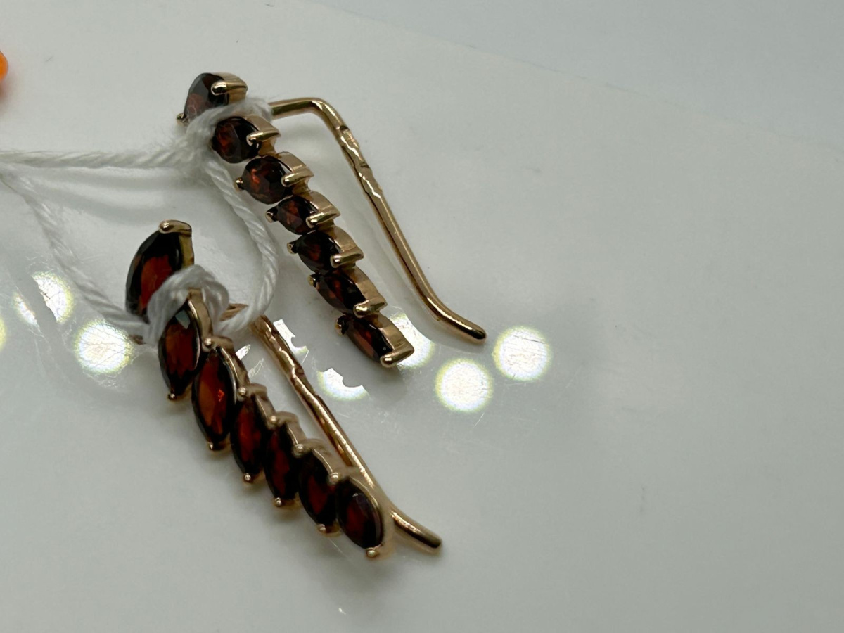 СЕРЬГИ КАФФЫ (Au 585)