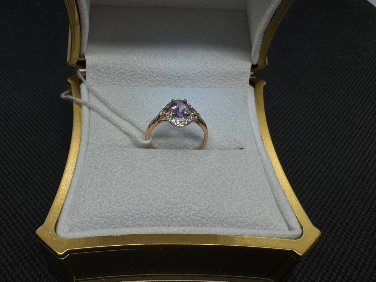 КОЛКМИ585 КОЛЬЦО С КАМНЯМИ (Au 585) КОЛКМИ585 КОЛЬЦО С КАМНЯМИ (Au 585)