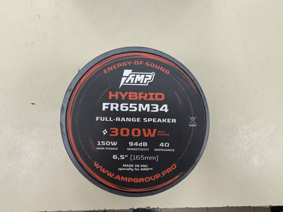 Автоакустика передняя AMP Hybrid FR65M34