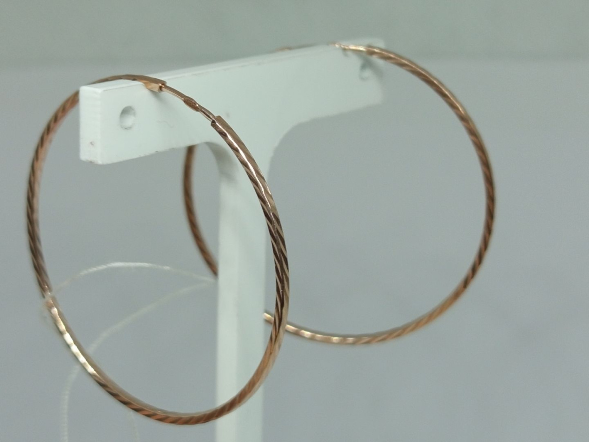 СЕРЬГИ КОНГО (Au 585)