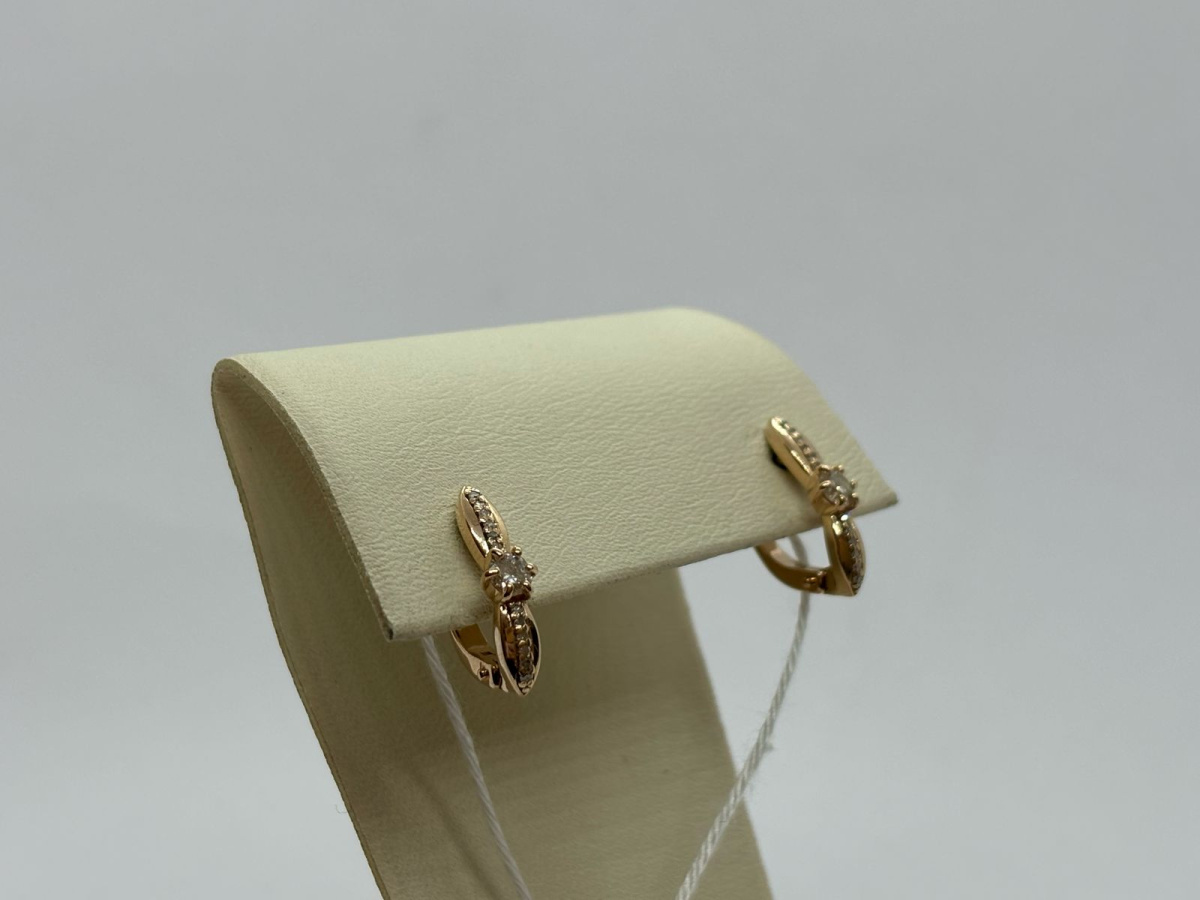 СЕРЬГИ БРИЛЛИАНТ (Au 585)