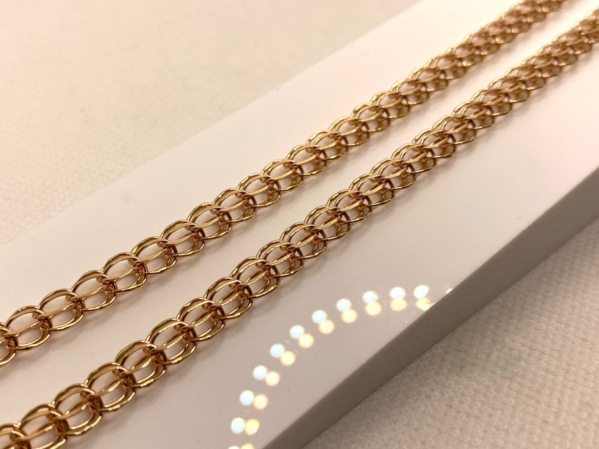 160005 ЦЕПЬ ПОЛНОВЕСНАЯ Итальянка (Au 585)