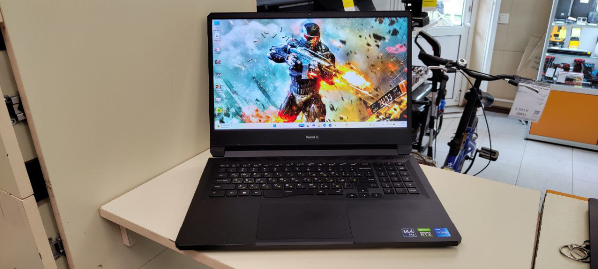 Ноутбук Xiaomi; Core i5-11260H, GeForce RTX 3050, 16 Гб, 500 Гб, Нет
