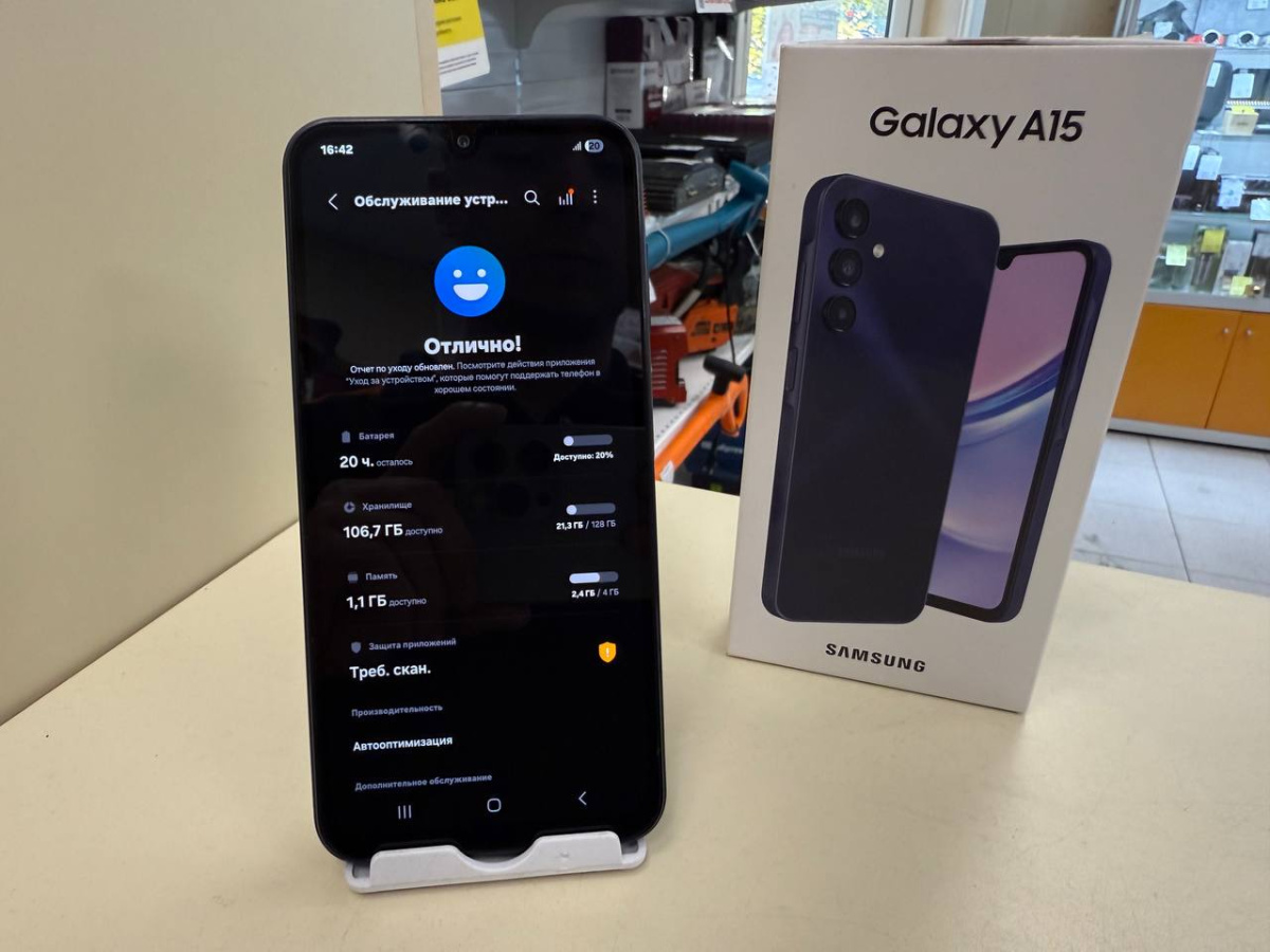 Смартфон Samsung Galaxy A15 4/128