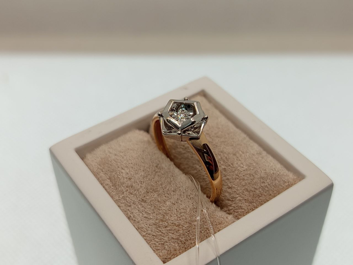 КОЛЬЦО БРИЛЛИАНТ (Au 585)