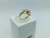 КОЛЬЦО БРИЛЛИАНТ Au 750