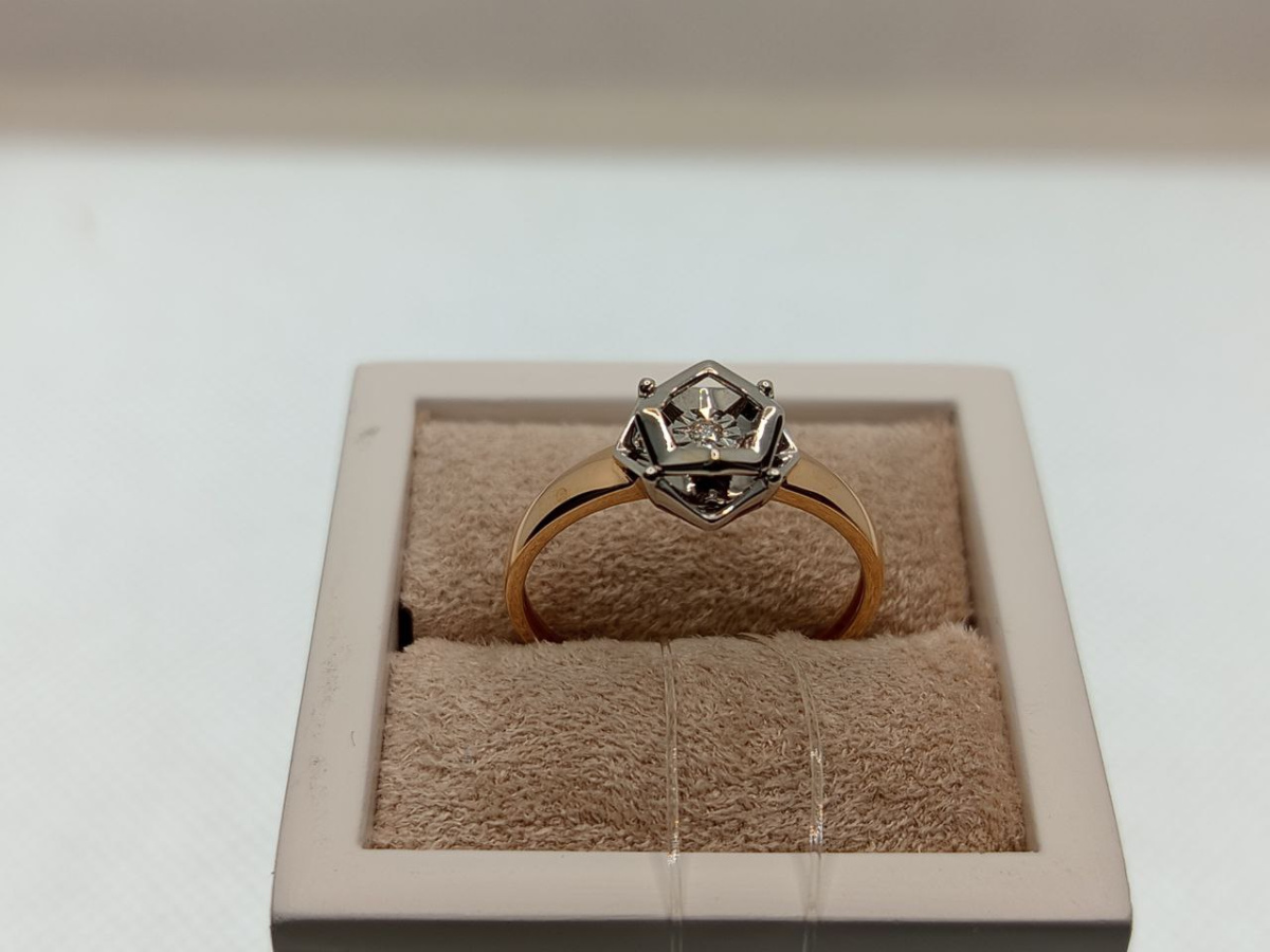 КОЛЬЦО БРИЛЛИАНТ (Au 585)