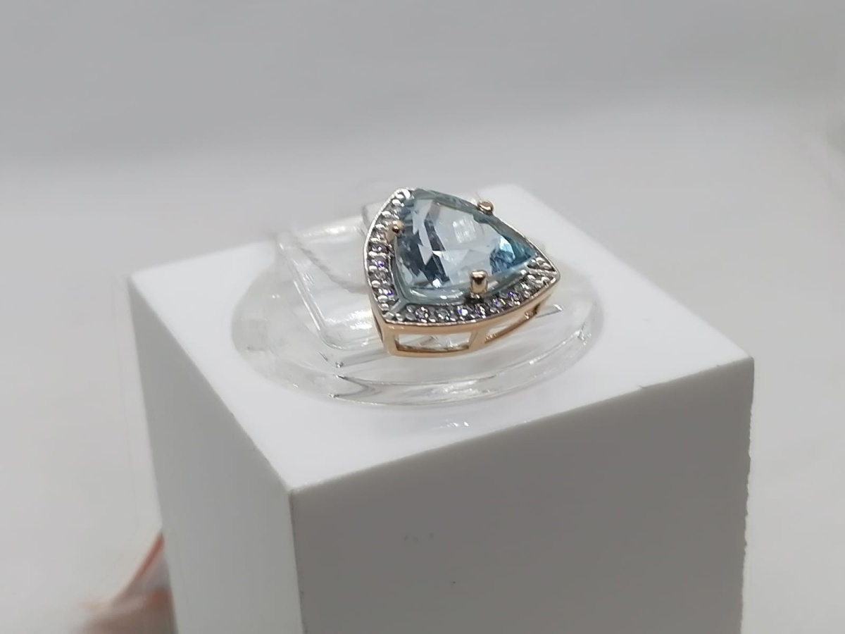 ПОДВЕСКА С КАМНЯМИ (Au 585)