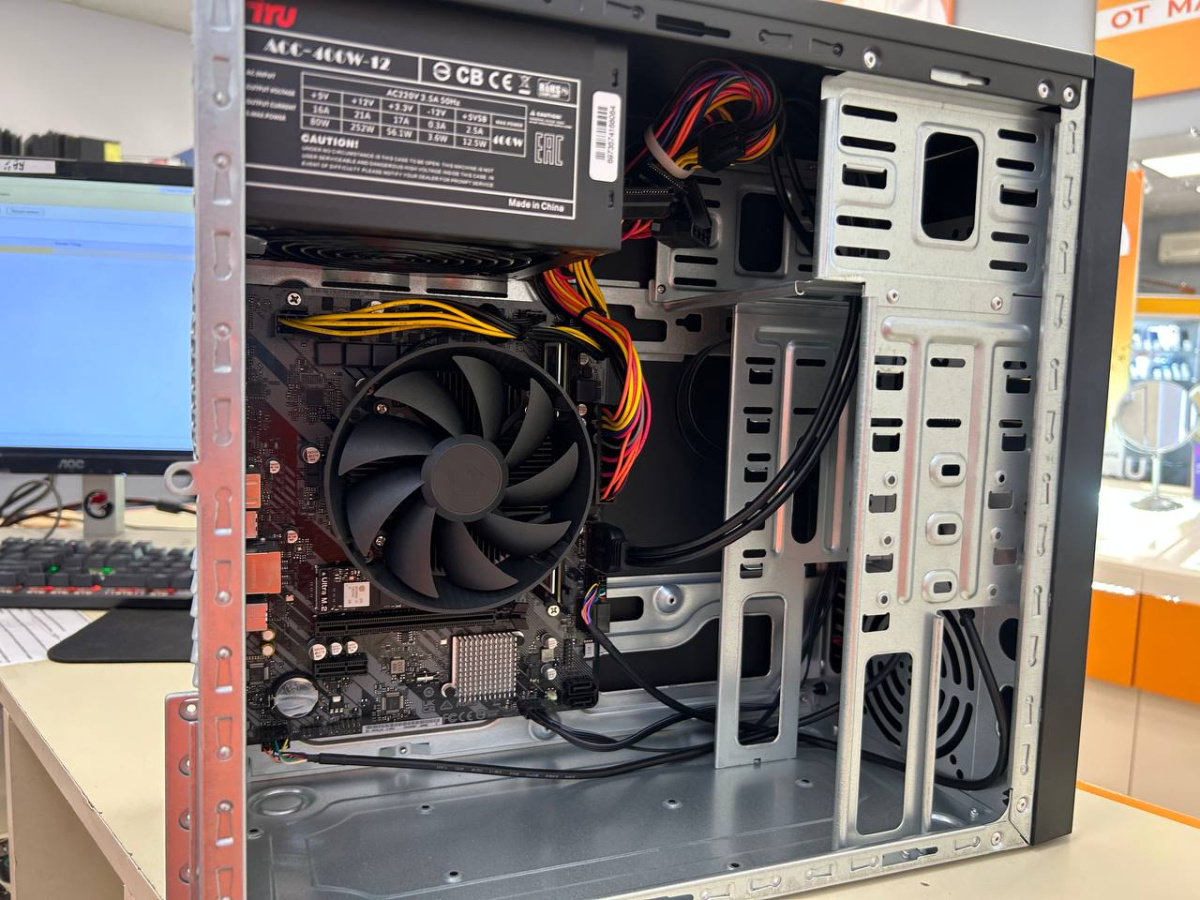 Системный блок IRU 510B6GE; Core I5-12400F, Intel UHD Graphics 730, 16 Гб, 500 Гб, Нет