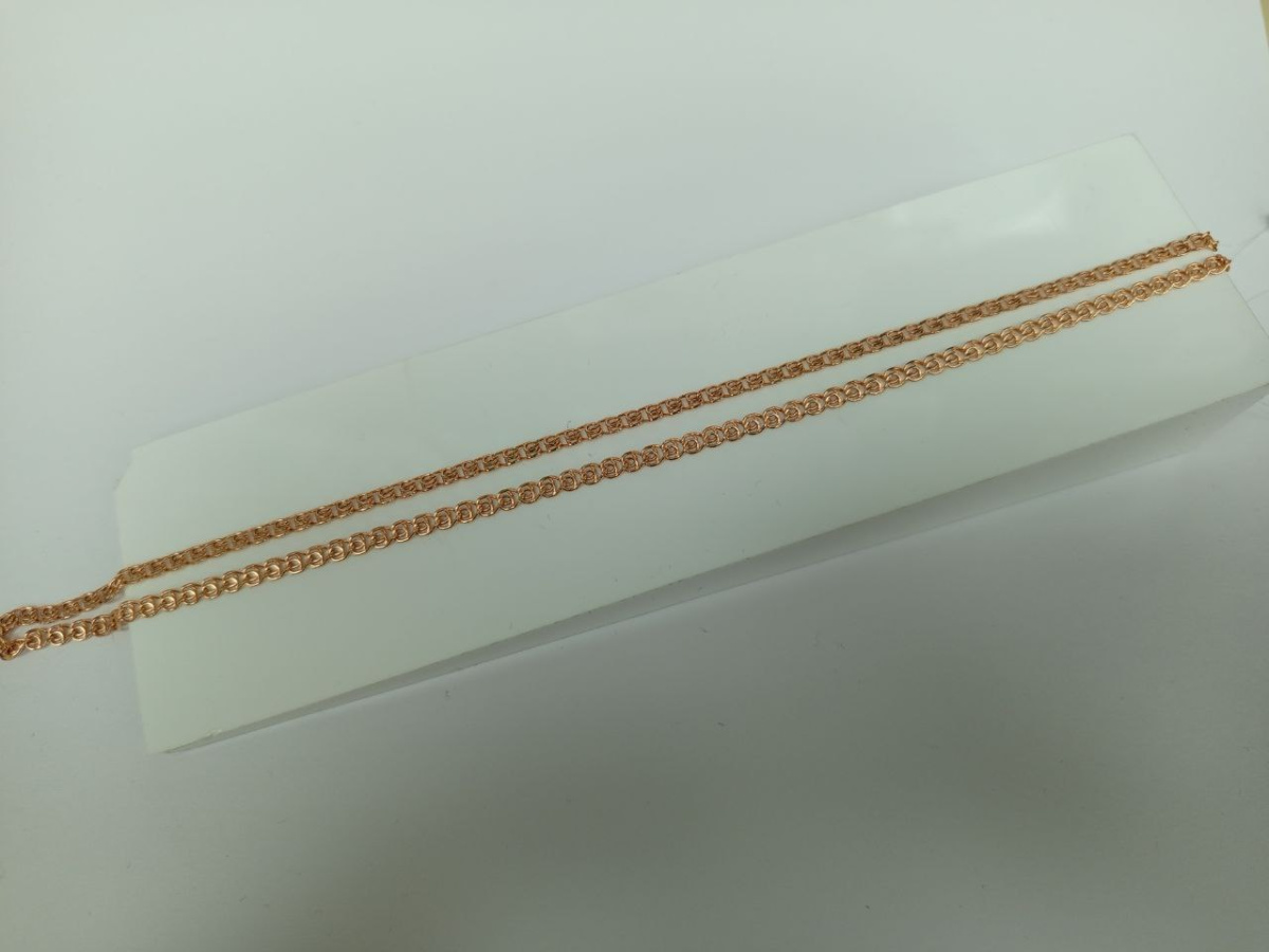 ЦЕПЬ ПУСТОТЕЛАЯ Лав (Au 585)