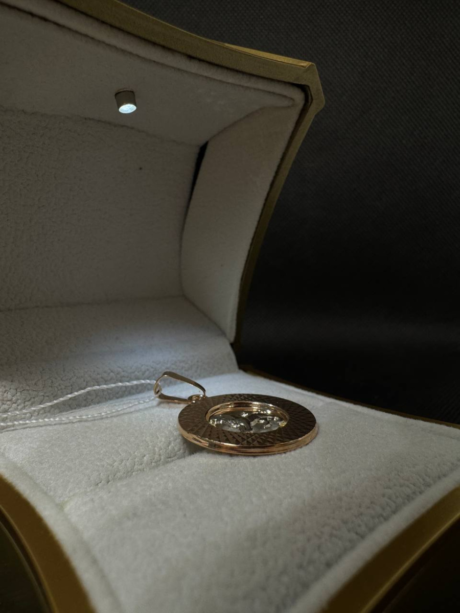 КрСПАлев ПОДВЕСКА ЗНАК ЗОДИАКА ЛЕВ (Au 585)